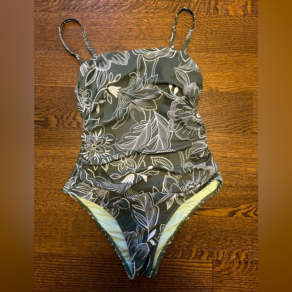 CupShe Floral Print One Piece Swimsuit